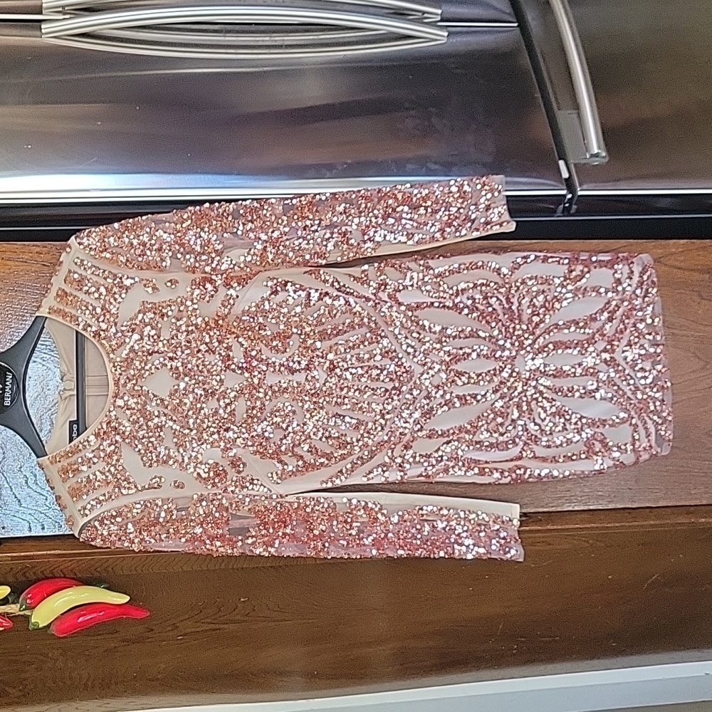 Bebe sequence dress